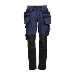2371 Hantverksbyxa Stretch Dam Marin/Svart DA34
