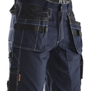 2733 Hantverksshorts Bomull marin/svart C44